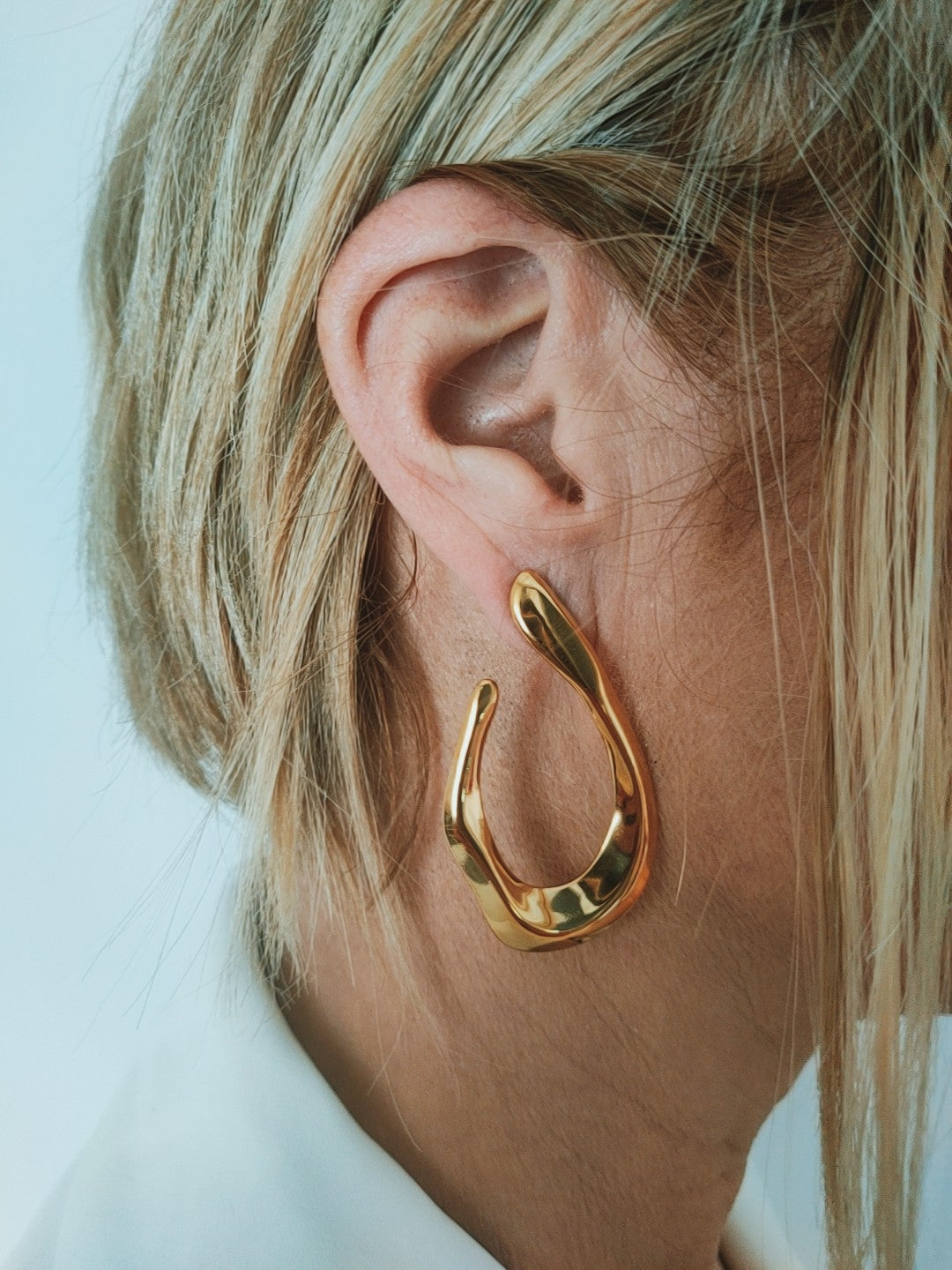 Pendientes Venus dorados