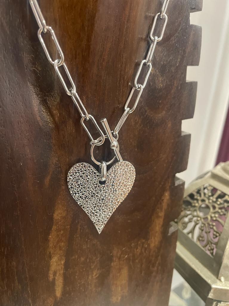 Collar Alicia plateado