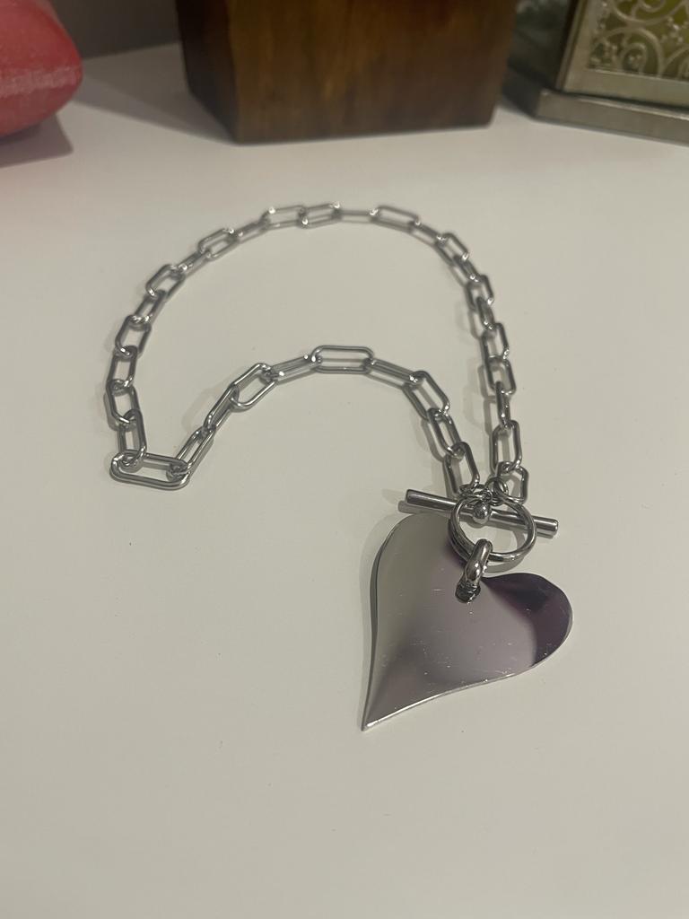 Collar Alicia plateado