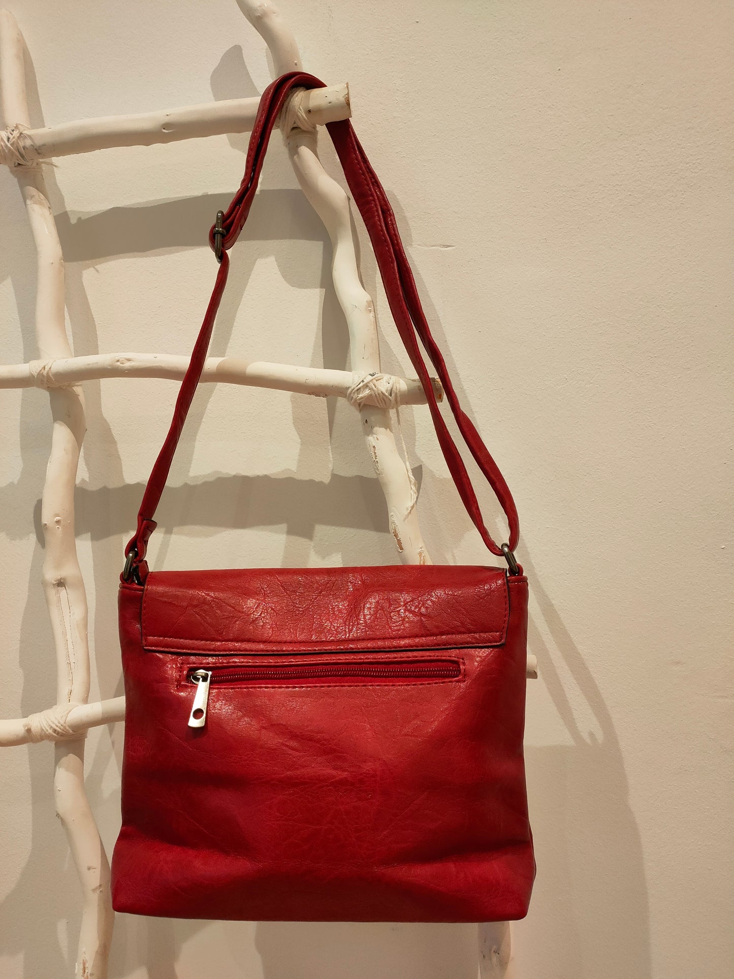 Bolso bandolera rojo